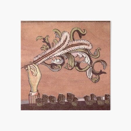 Funeral - Arcade Fire Art Board Print