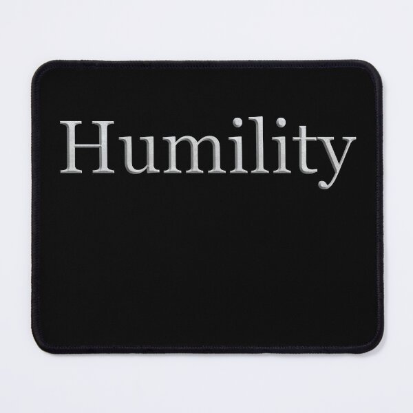 Item preview, Humility (White Marble Text) designed and sold by Swabcraft.