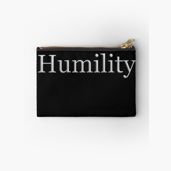 Item preview, Humility (White Marble Text) designed and sold by Swabcraft.
