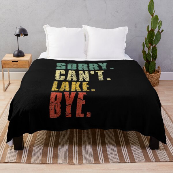 Item preview, Sorry Can't Lake Bye Vintage Retro Summer Vacay Lake Lover designed and sold by thokbaky.