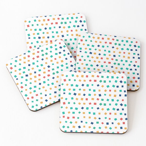 Item preview, Colorful Squares Pattern designed and sold by AzlanStudio.