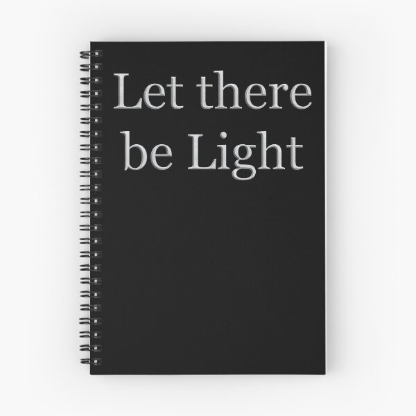 Item preview, Let there be light (White Marble Text) designed and sold by Swabcraft.