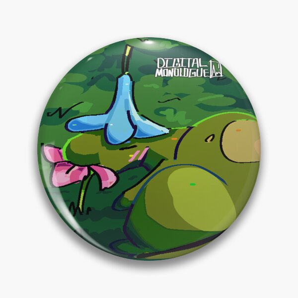 Item preview, flower boy spot pin  designed and sold by DigiiMonologue.