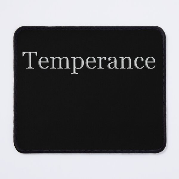 Item preview, Temperance (White Marble Text) designed and sold by Swabcraft.