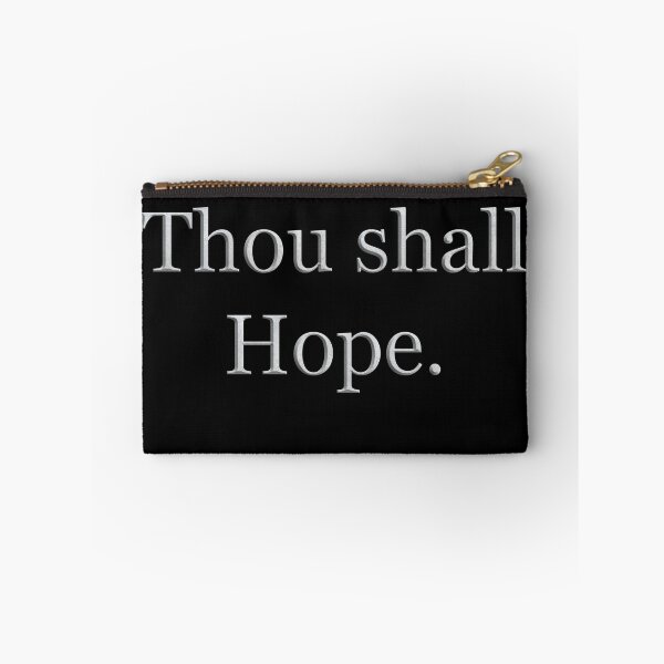 Item preview, Thou shall Hope (White Marble Text) designed and sold by Swabcraft.