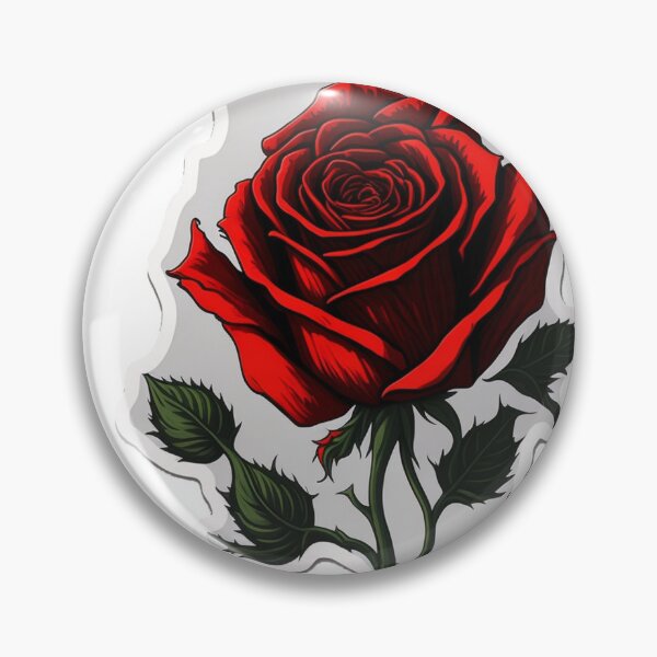 Item preview, Captivating Rose Sticker: Unleash Your Creativity designed and sold by Bhanvil.