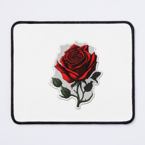 Item preview, Captivating Rose Sticker: Unleash Your Creativity designed and sold by Bhanvil.