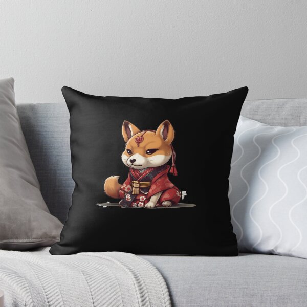 Item preview, Japanese dog Shiba Inu samurai in yukata designed and sold by Naohiro.