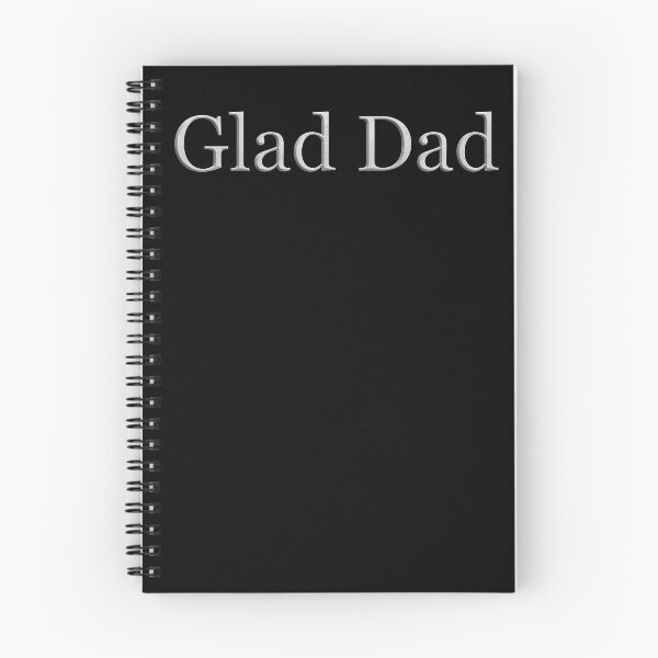 Item preview, Glad Dad (White Marble Text) designed and sold by Swabcraft.