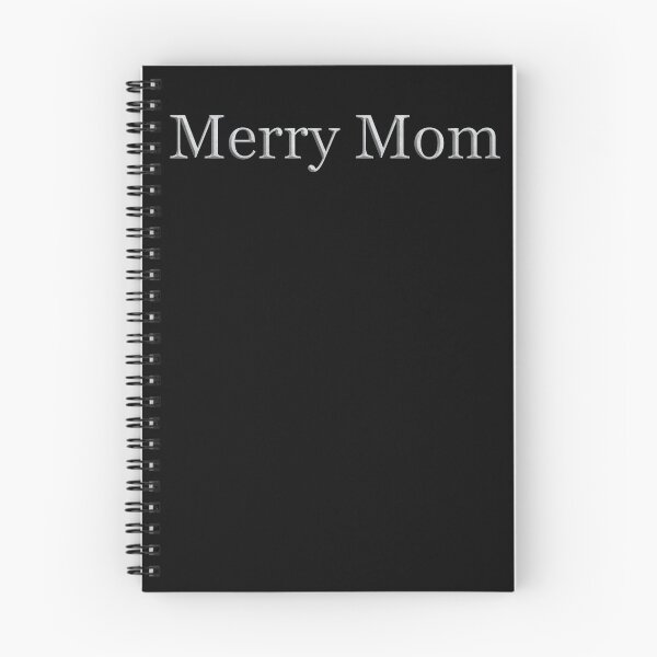 Item preview, Merry Mom (White Marble Text) designed and sold by Swabcraft.