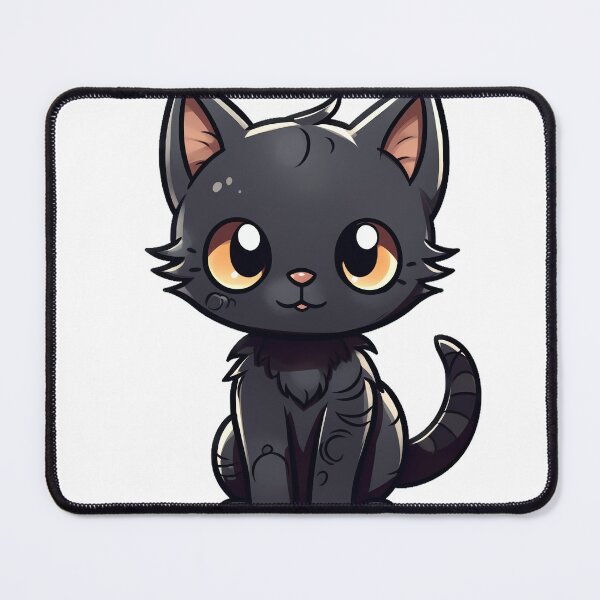Item preview, Darling Shadows: Kawaii Black Kittens in Highly Detailed Cat Cartoons designed and sold by HappyPapaJohnny.
