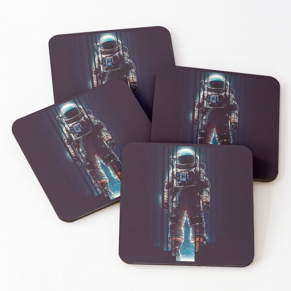 Item preview, Futuristic astronaut designed and sold by Nimbus-design.