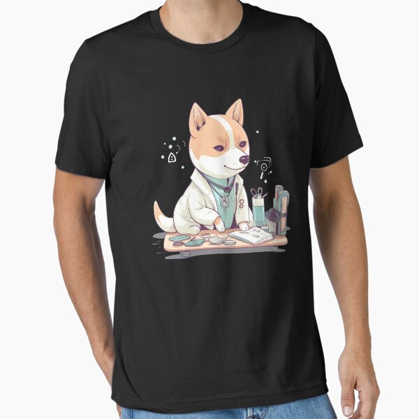 Item preview, Japanese dog Shiba Inu scientist doctor designed and sold by Naohiro.
