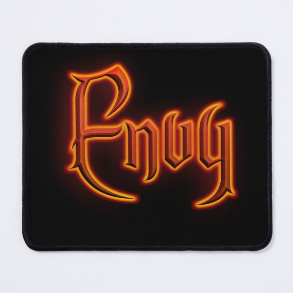 Item preview, Envy (Fiery Glowing Text) designed and sold by Swabcraft.