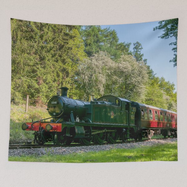 Item preview, Prairie Locomotive 5541 approaching Parkend designed and sold by Steve H Clark.