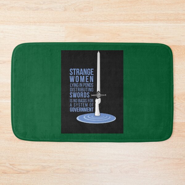 Item preview, Strange Women Lying in Ponds Distributing Swords - Monty Python Baseball ¾ Sleeve  designed and sold by changquantu.