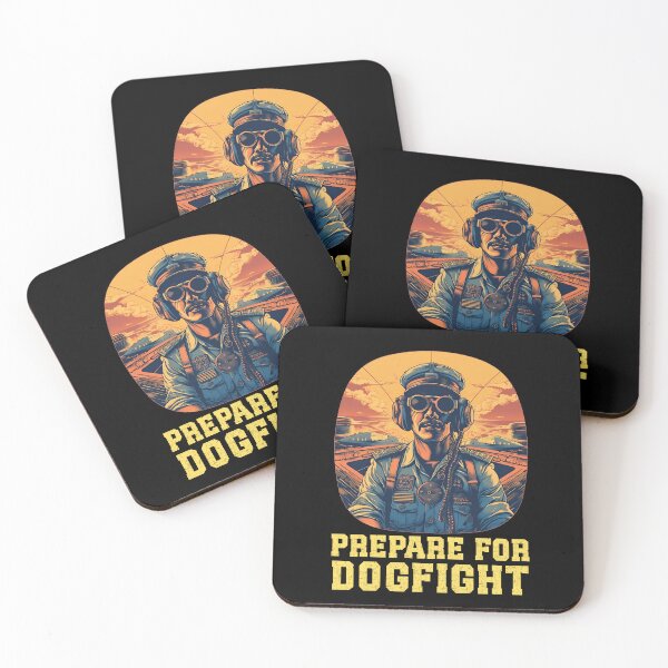 Item preview, Prepare for the Dog Fight - Fighter Pilot - T-Shirt  designed and sold by PrintMastery.