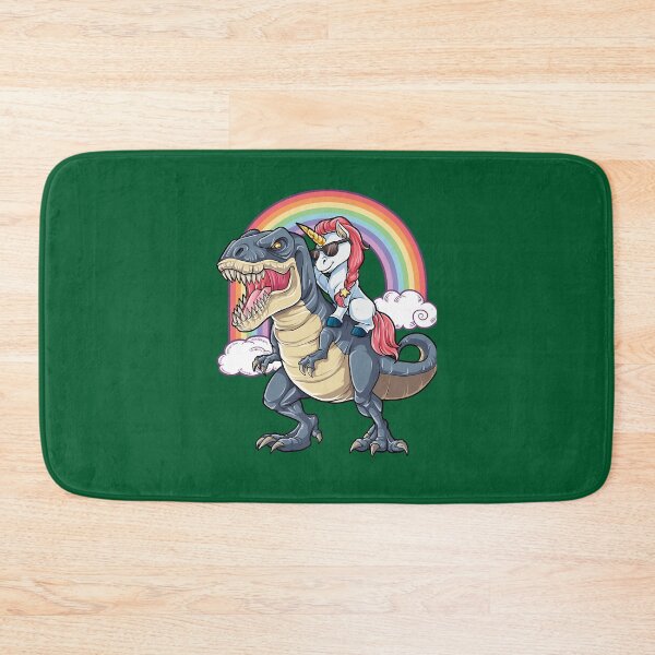 Item preview, Unicorn Riding DinosaurT-Rex Funny Unicorns Party Rainbow Squad Gifts for Kids Boys Girls E designed and sold by changquantu.