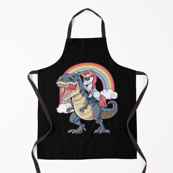 Item preview, Unicorn Riding DinosaurT-Rex Funny Unicorns Party Rainbow Squad Gifts for Kids Boys Girls E designed and sold by changquantu.