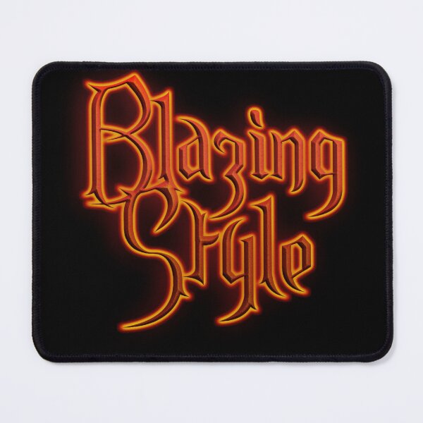 Item preview, Blazing Style (Fiery Glowing Text) designed and sold by Swabcraft.