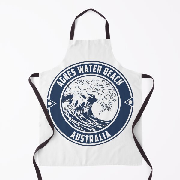 Item preview, agnes water beach,Australia retro waves sticker shirt sweatshirt designed and sold by JakubkoJunak.