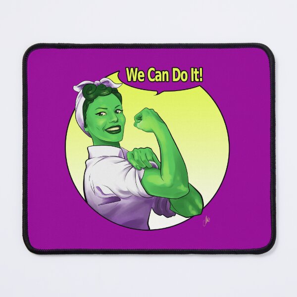Item preview, She-Hulk the Riveter designed and sold by elena-darkberry.