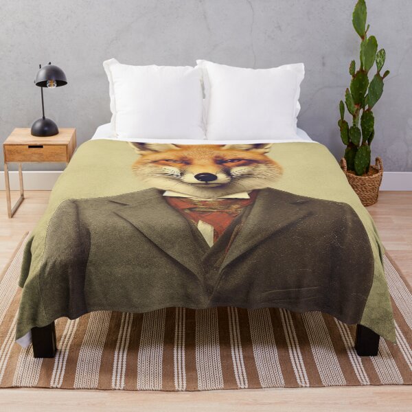 Item preview, Fox wearing a suit designed and sold by emelonadaiben.