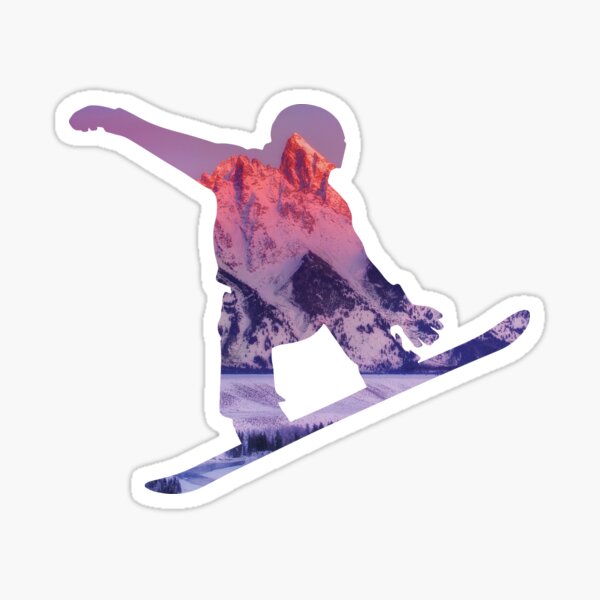 Snowboard  Sticker for Sale by Nuijten