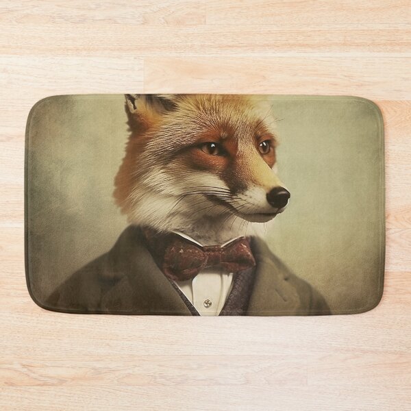 Item preview, Vintage Fox with a Suit designed and sold by emelonadaiben.