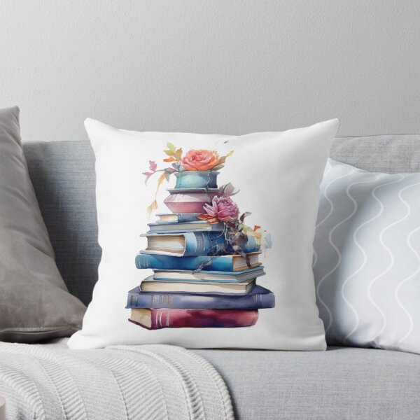 Artikelvorschau, Aquarellmalerei von Designerbüchern entworfen und verkauft von MelissaMade.