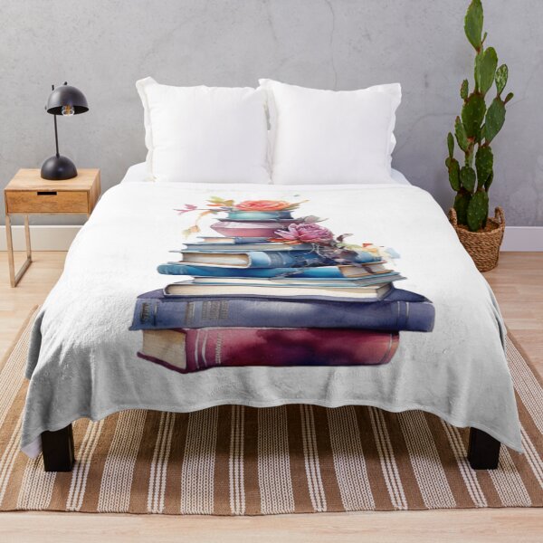 Item preview, Watercolour painting of designer books designed and sold by MelissaMade.