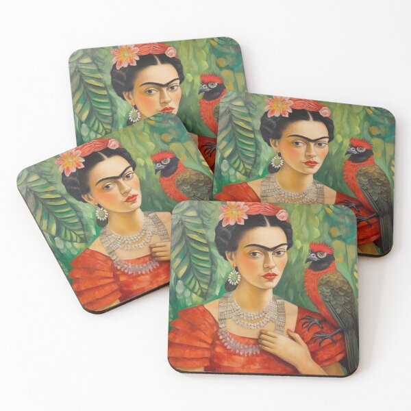 Item preview, Me and My Bird by Frida Kahlo designed and sold by belvinerogez.