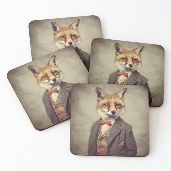 Item preview, Fox on Suit designed and sold by emelonadaiben.