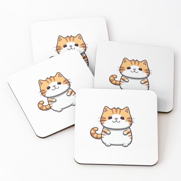 Item preview, Chubby Cuddles: Adorable Fat Cat with Irresistible Cuteness designed and sold by HappyPapaJohnny.