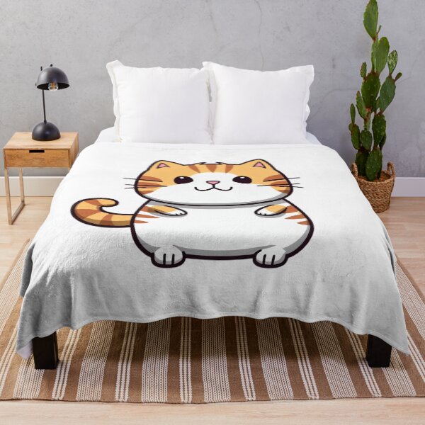 Item preview, Chubby Cuddles: Adorable Fat Cat with Irresistible Cuteness designed and sold by HappyPapaJohnny.