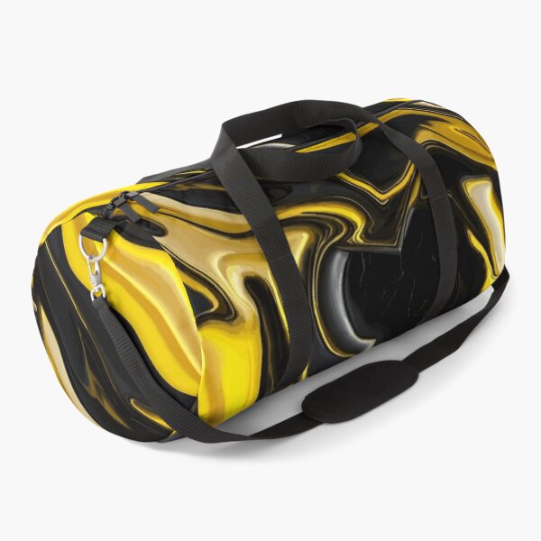Item preview, Yellow And Black Marble designed and sold by RockBeeDesigns.