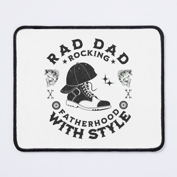 Item preview, Rad Dad Rocking Fatherhood With Style. designed and sold by Printriff.