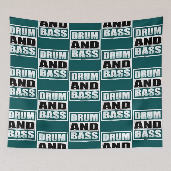Item preview, Drum and Bass Music Logo Electro   designed and sold by arlinbu.