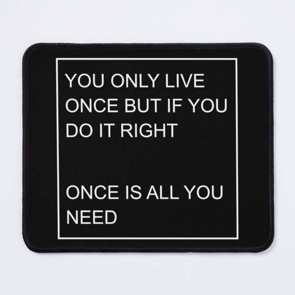 Item preview, Live Once         designed and sold by olsolotis.
