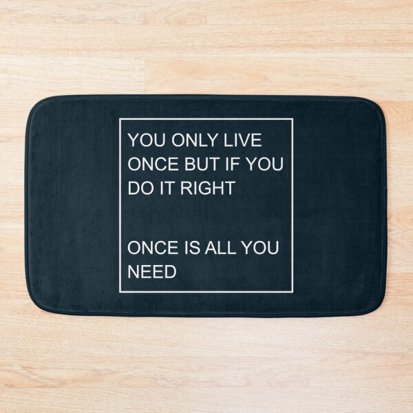 Item preview, Live Once         designed and sold by olsolotis.