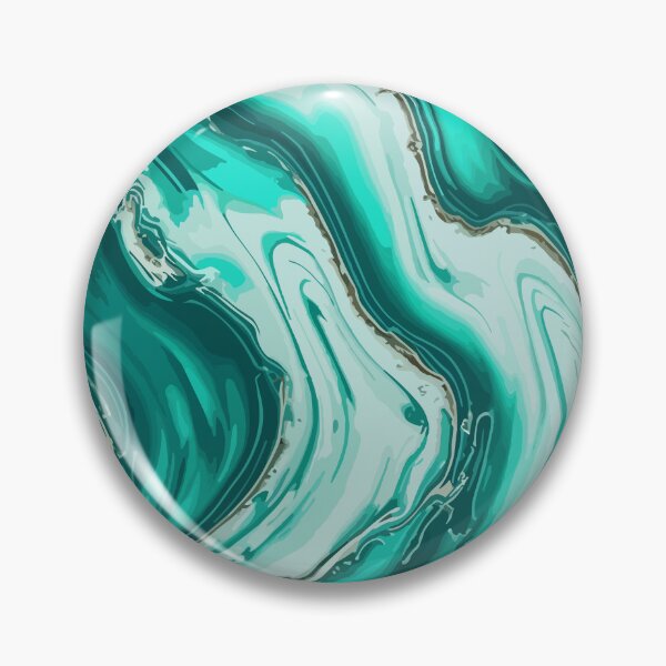 Item preview, Turquoise Marble designed and sold by RockBeeDesigns.