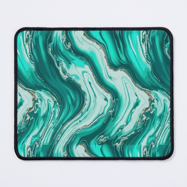 Item preview, Turquoise Marble designed and sold by RockBeeDesigns.