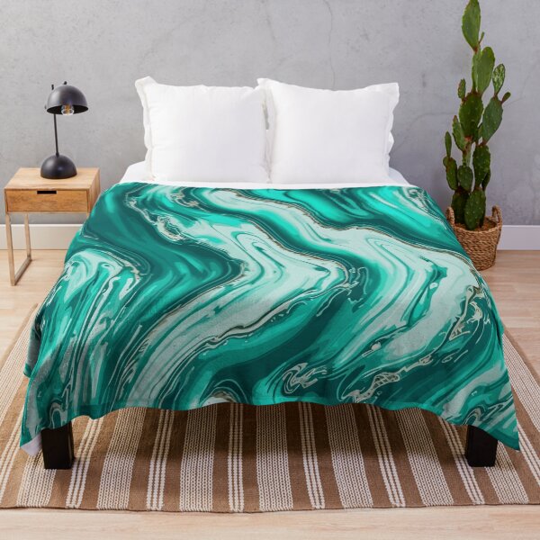 Item preview, Turquoise Marble designed and sold by RockBeeDesigns.