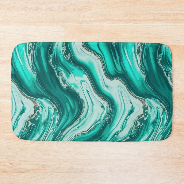 Item preview, Turquoise Marble designed and sold by RockBeeDesigns.