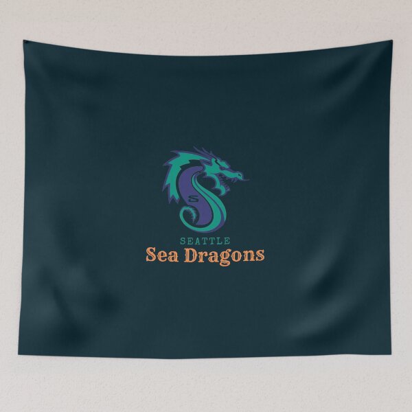 Item preview, Seattle Sea Dragons, Men_s and Women_s Football Fan Design designed and sold by tinwagner46.