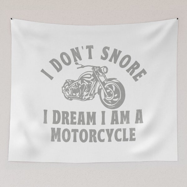 Item preview, I Don't Snore I Dream I Am A Motorcycle designed and sold by TonySpencer.
