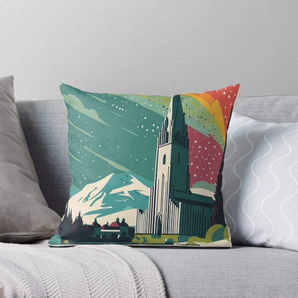 Item preview, Reykjavik, Iceland, Travel poster designed and sold by BokeeLee.