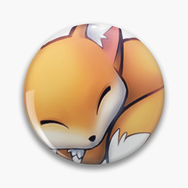 Item preview, brown fox cub curled up sleeping warmly designed and sold by Chester-Des179.