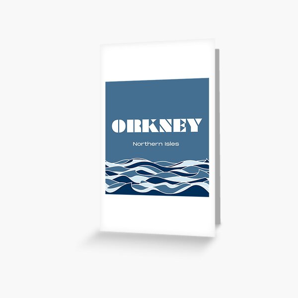 Item preview, Orkney, Northern Isles, Waves designed and sold by PoshJocks.