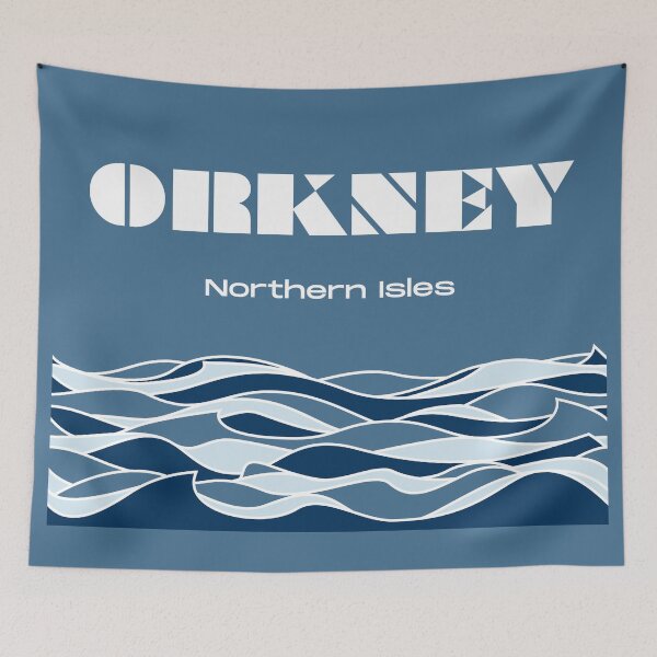 Item preview, Orkney, Northern Isles, Waves designed and sold by PoshJocks.
